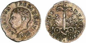 Haïti - 12 centimes An 14