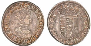 Lorraine - Charles III - Teston au buste juvénile