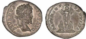 Septime Sévère - Denier (200, Rome) - Trophée