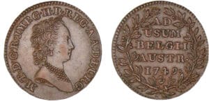 Pays-bas autrichien - Maria Térésa - 2 liards 1749