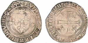 Louis XII - Grand blanc à la couronne - Saint-Lô