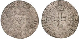 Charles VII - Blanc dentillé - Orléans