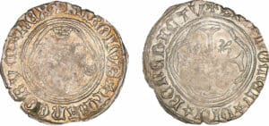 Charles VIII - Blanc à la couronne - Tournai