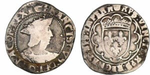 François 1er - Teston - 1er type - Rouen