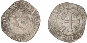 Louis XI - Liard au dauphin (Paris)