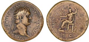 Domitien - Sesterce (89-90, Rome)