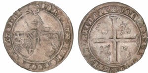 Flandre - Jean sans Peur - Double gros d'argent (Gand)