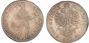 Franche-Comté - Besançon - Charles Quint - Demi-daldre 1662