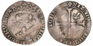 Charles VII - Hybride d'un Gros vierlander et un blanc au lis accolés - Tournai