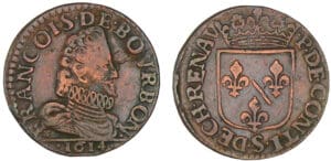 Champagne - Château-Renaud - François de Bourbon-Conti - Liard 1614