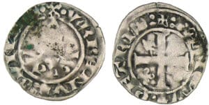 Comtat venaissin - Urbain V - 1/4 de gros d'argent