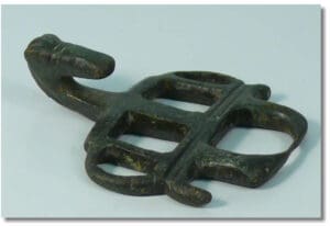 Celte - Boucle de ceinture en bronze - IIIème-Ier. siècle av. J.-C.