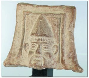 Romain - Anse de vase en terre cuite - IIème-IVème siècle ap. J.-C.