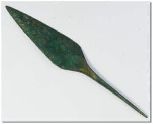 Perse - Iran - Pointe de lance en bronze