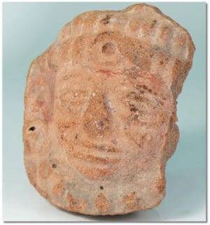 Précolombien - Maya - Statuette en terre cuite - IVème-VIème siècle ap. J.-C.