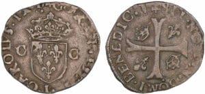 Charles IX - Douzain - 1573 I (Limoges)