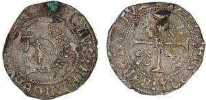 Charles VIII - Liard de Bretagne - Rennes