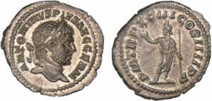 Caracalla - Denier (215, Rome) - Sérapis