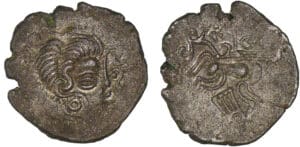 Coriosolites - Statère de billon (80-50 av. J.-C.)