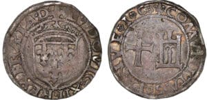 Louis XII - Teston - Gênes