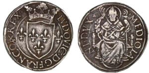 Louis XII - Grossone d'argent (Milan)