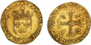 François 1er - Ecu d'or au soleil - 5ème type - Toulouse