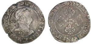 Henri III - Franc au col plat - 1586 M (Toulouse)