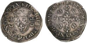 Henri II - Douzain à la croisette - 1550 (Montélimar)