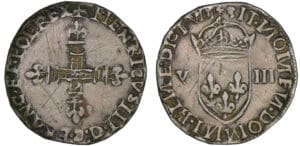 Henri III - Quart d'écu - s.d. (Montauban)