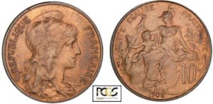 10 centimes Dupuis 1908