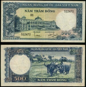 Vietnam sud - 500  dong (1962)