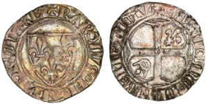 Charles VI - Demi-guénar - Mirabel 