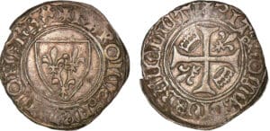 Charles VI - Blanc guénar - Tours