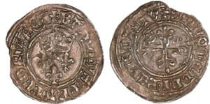 Charles VI - Gros florette - Tours