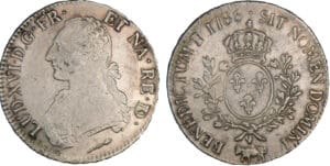 Louis XVI - Ecu de Béarn aux branches d’olivier - 1786 (Pau)
