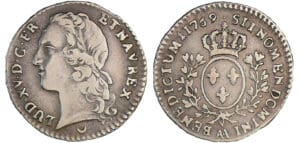 Louis XV - 1/10 écu au bandeau - 1769 AA (Metz)