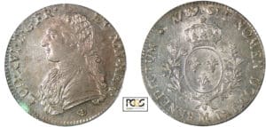 Louis XVI - Ecu aux branches d’olivier - 1789 M (Toulouse)