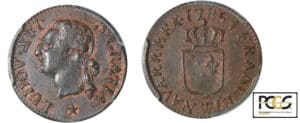 Louis XVI - Liard - 1785 W (Lille)