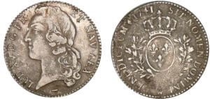 Louis XV - 1/5 écu au bandeau - 1741 W (Lille)