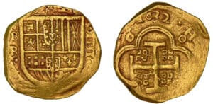 Espagne - Felipe IV - 4 escudos 1632 (Séville)