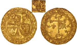 Henry VI de Lancastre - Salut d'or - Saint-Lô