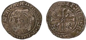 Charles VIII - Liard de Bretagne - Rennes