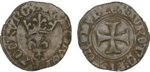 Charles VI - Double tournois Niquet - Paris