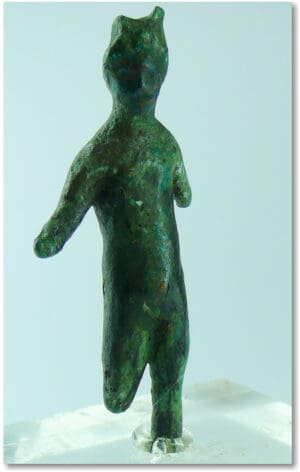 Romain - Mercure en bronze - IIème-IIIème siècle ap. J.-C.