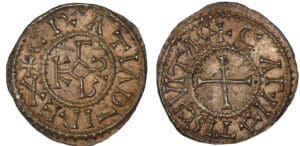 Charles II le Chauve - Denier (Chartres)