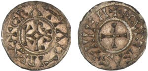 Charles II le Chauve - Denier (Curtisasonien)