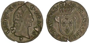 Louis XV - ½ sol d’Aix - 1768 & (Aix)