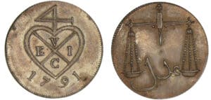 Indes britanniques - 1791