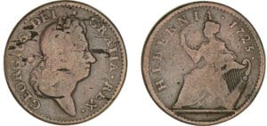 Etats-Unis - Half-penny 1723