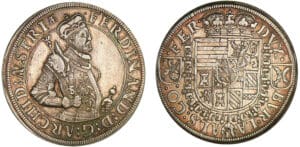 Alsace - Ferdinand d'Autriche - Thaler d'Ensisheim
